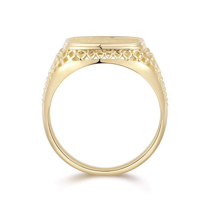 Cushion Signet Ring