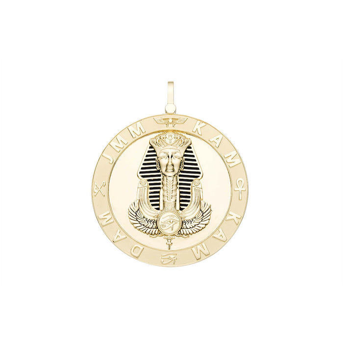 Custom Egyptian Pharaoh Pendant-pendant charm-lirysjewelry