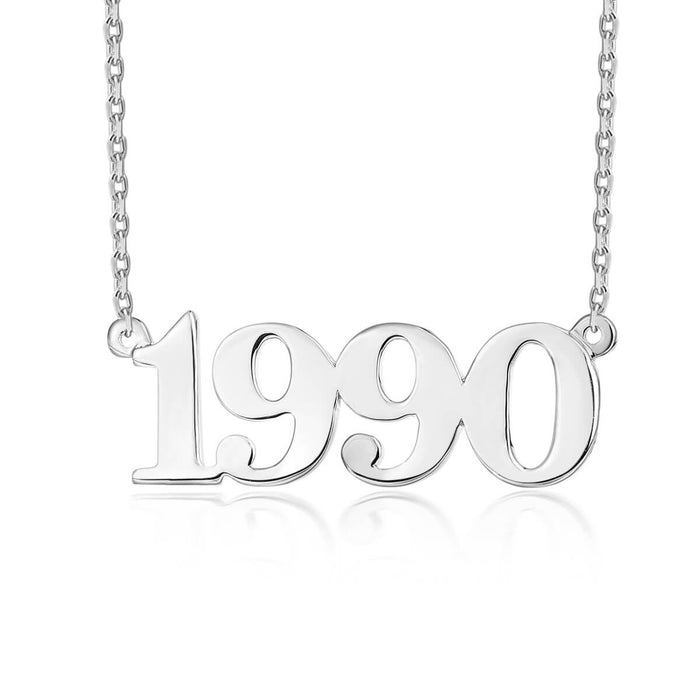 Customizable year charm