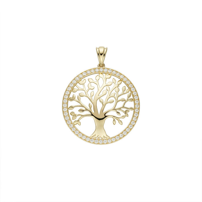 CZ Tree of Life Pendant-pendant charm-lirysjewelry