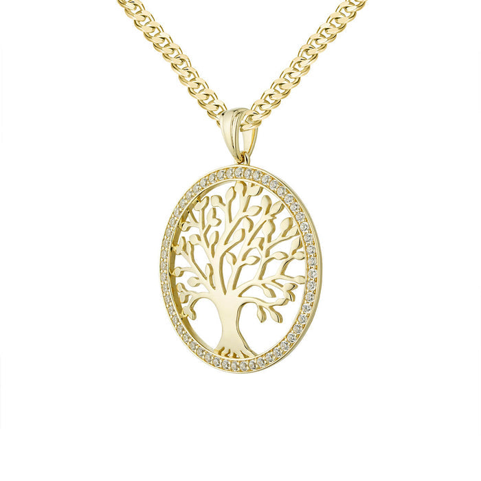 CZ Tree of Life Pendant-pendant charm-lirysjewelry