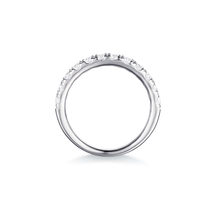 Dahlia Round Diamond Wedding Ring