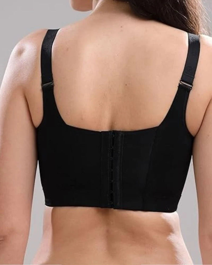Deep Cup Push Up Bra With Full Back Coverage  - By Qivii