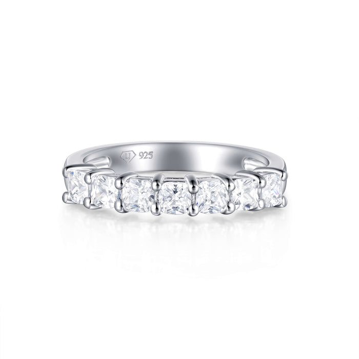 Delilah Cushion Diamond Wedding Ring
