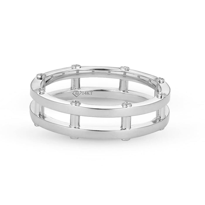 Diamond Bar Ring