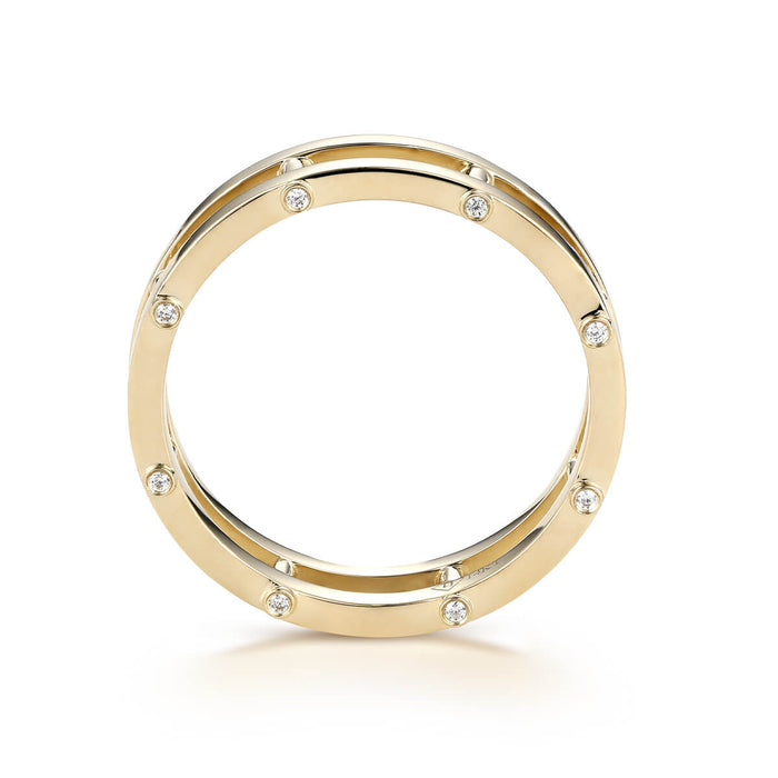 Diamond Bar Ring