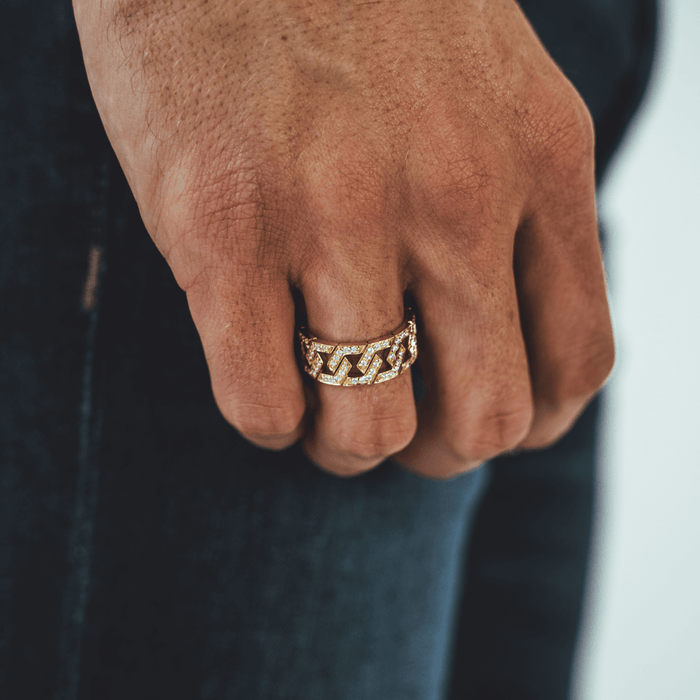 Diamond Hex Ring