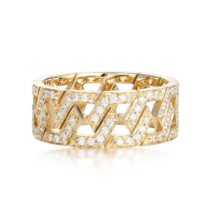 Diamond Hex Ring