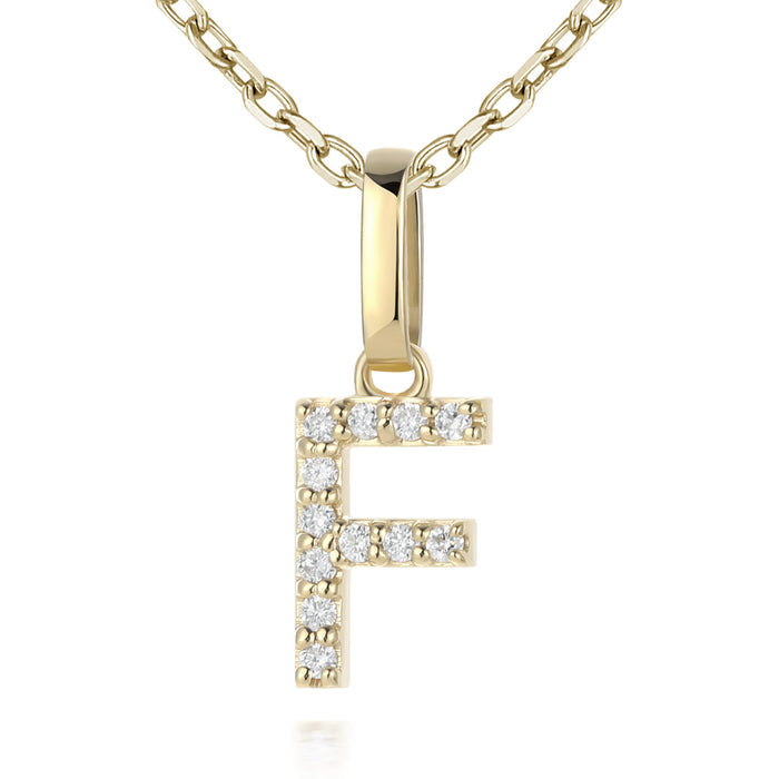 14kt Yellow Gold / F