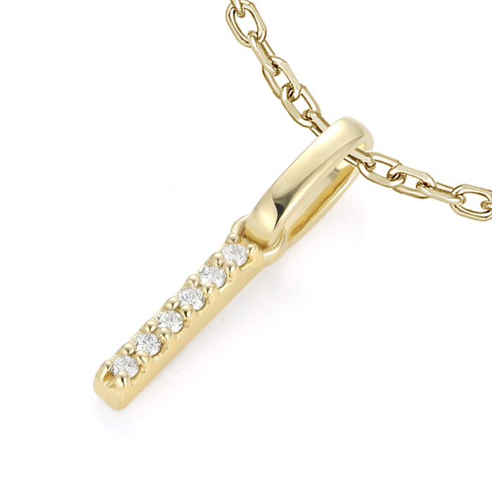 14kt Yellow Gold / I