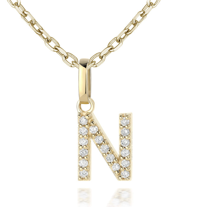 14kt Yellow Gold / N