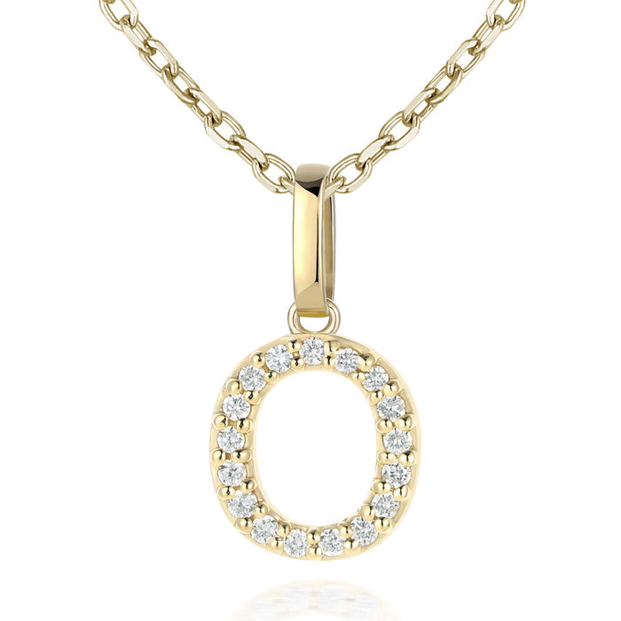 14kt Yellow Gold / O