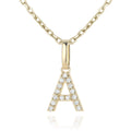 Diamond Initial Charms