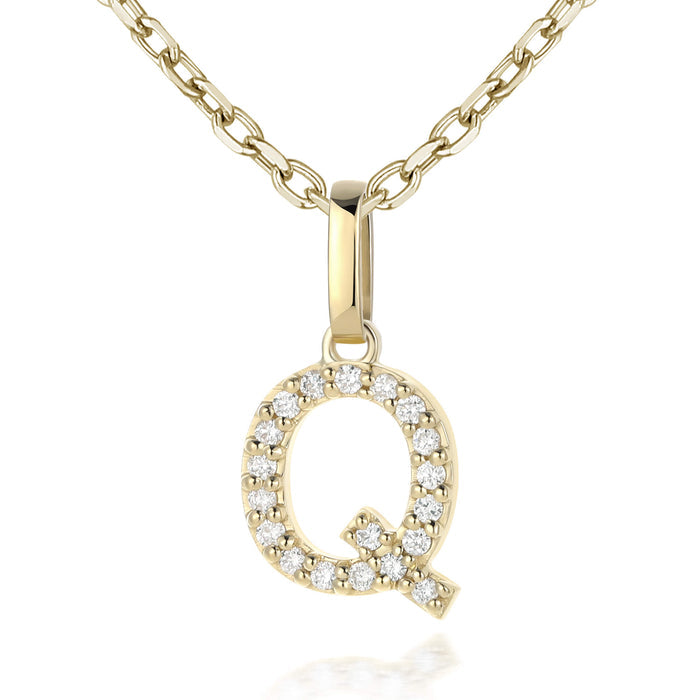 14kt Yellow Gold / Q