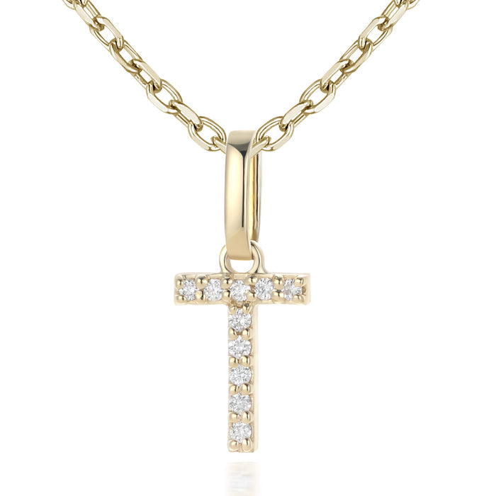 14kt Yellow Gold / T