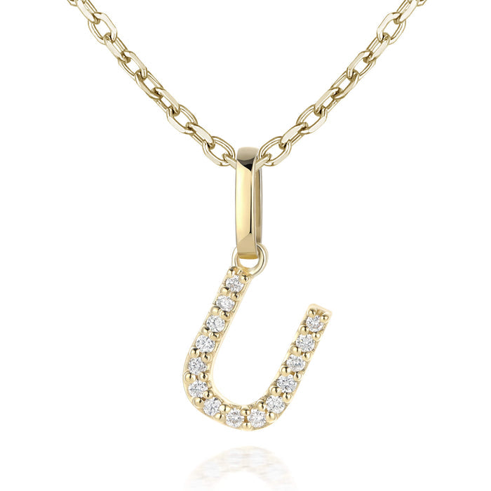 14kt Yellow Gold / U
