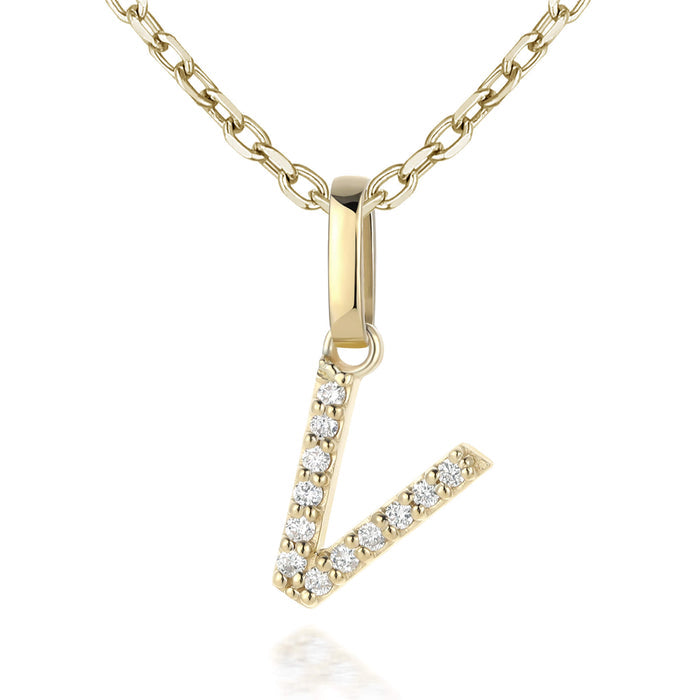 14kt Yellow Gold / V