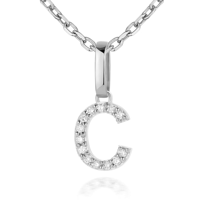 14kt White Gold / C