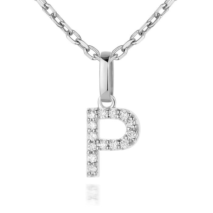 14kt White Gold / P