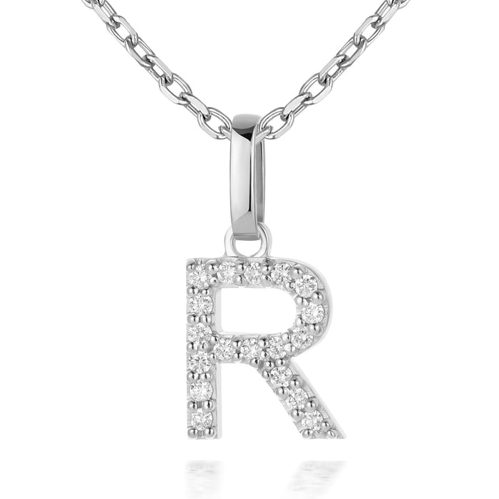 14kt White Gold / R