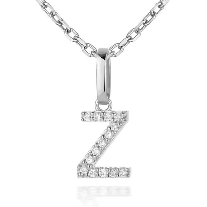 14kt White Gold / Z