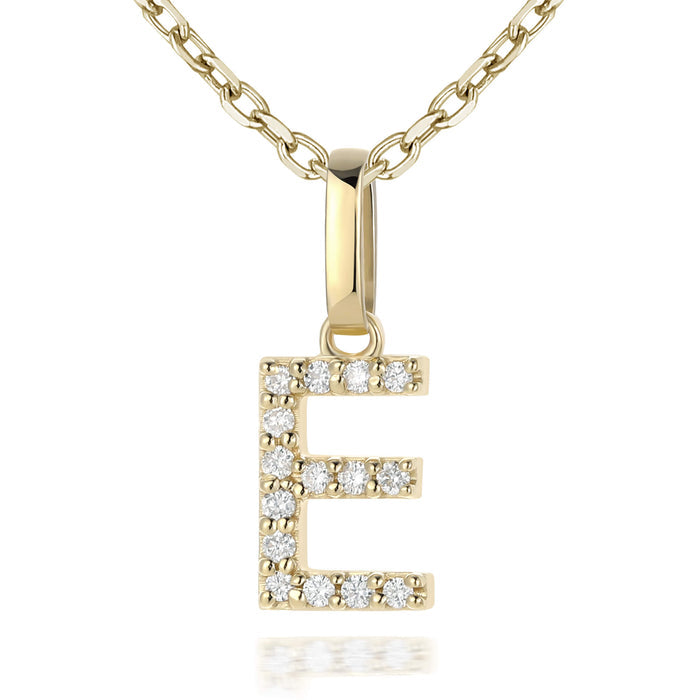 14kt Yellow Gold / E
