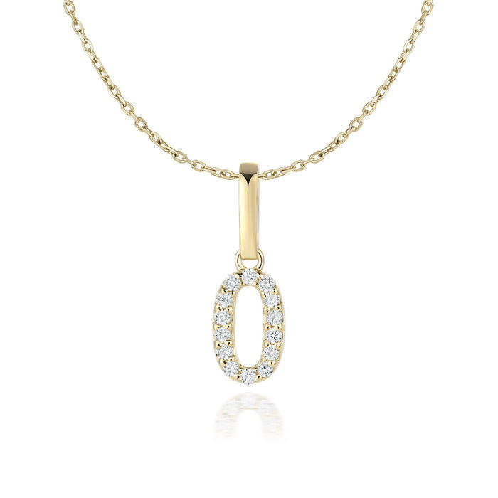 14kt Yellow Gold / 0 / Cubic Zirconia (CZ)