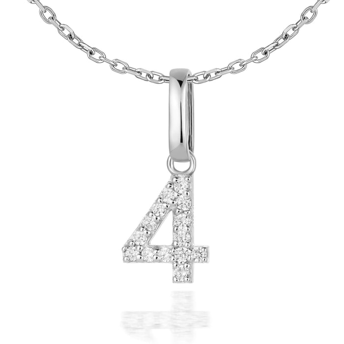 14kt White Gold / 4 / Cubic Zirconia (CZ)