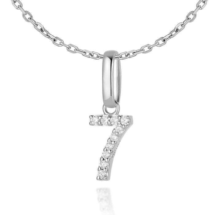 14kt White Gold / 7 / Cubic Zirconia (CZ)