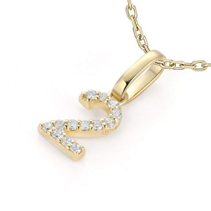 Diamond Number Charms