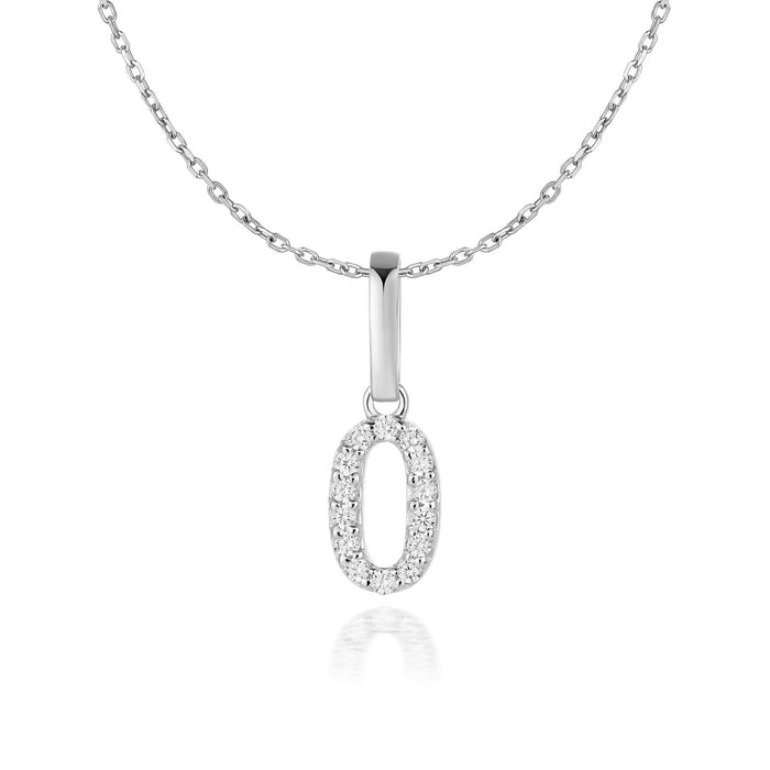14kt White Gold / 0 / Cubic Zirconia (CZ)