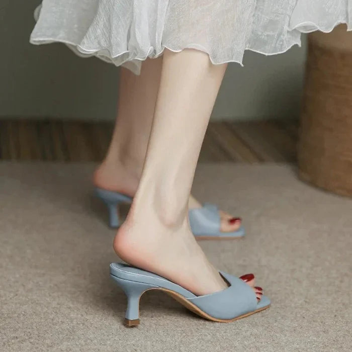 Divine Heel Sandals  - By Qivii