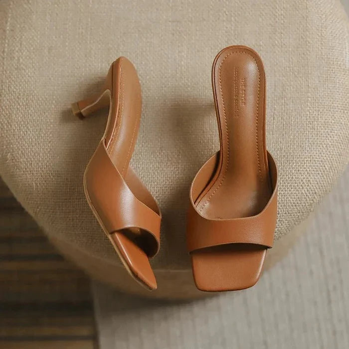 Divine Heel Sandals  - By Qivii
