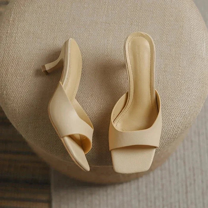 Divine Heel Sandals  - By Qivii