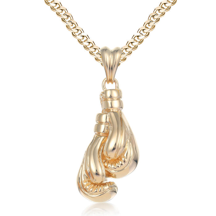 Double Boxing Glove Pendant