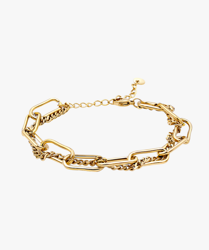 DOUBLE CHAIN BRACELET
