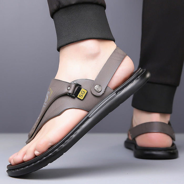 Drift Men’s 2-Way Summer Sandals – Convertible Slides with Adjustable Backstrap (US7-13)