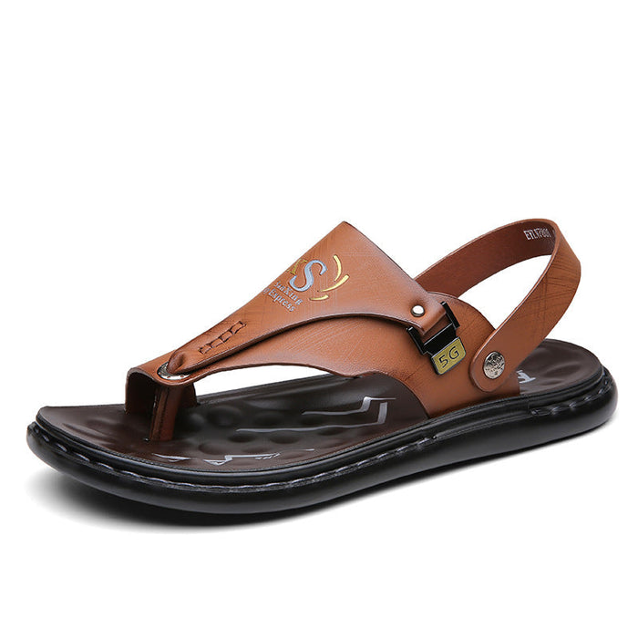 Drift Men’s 2-Way Summer Sandals – Convertible Slides with Adjustable Backstrap (US7-13)