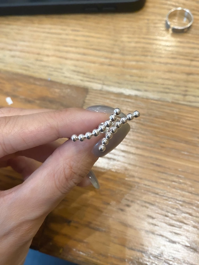 E1370 Shaped Bead Earrings