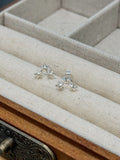 E1440 Triple Star Earrings