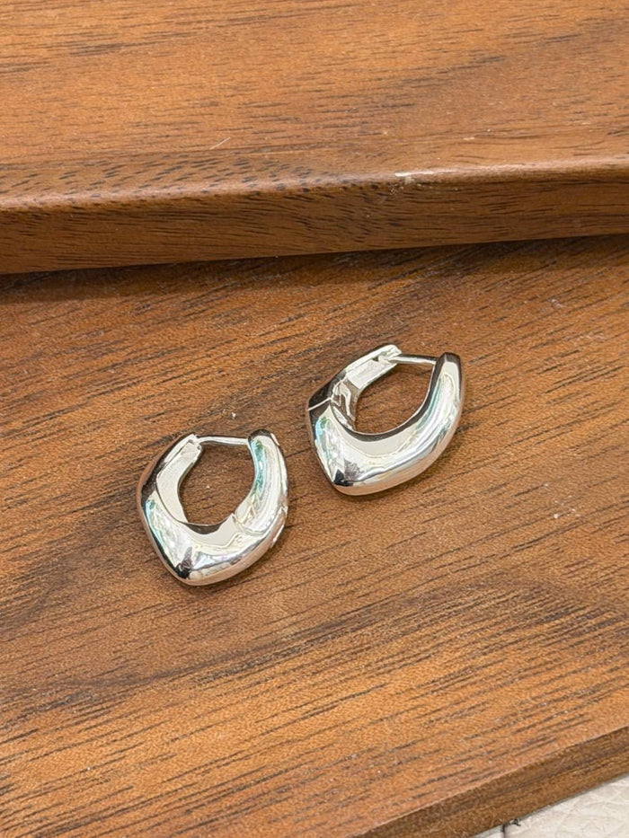 E1480 Chestnut-shaped earrings