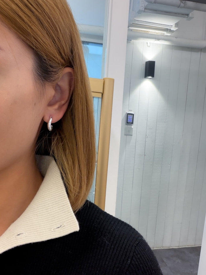 E1480 Chestnut-shaped earrings