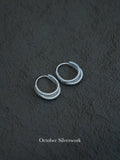 E1499 Oval Bead Earrings
