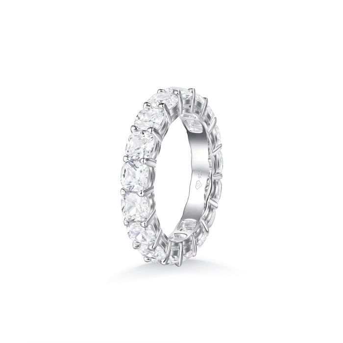 Elowen Cushion Diamond Wedding Ring