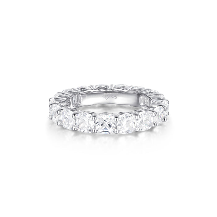 Elowen Cushion Diamond Wedding Ring