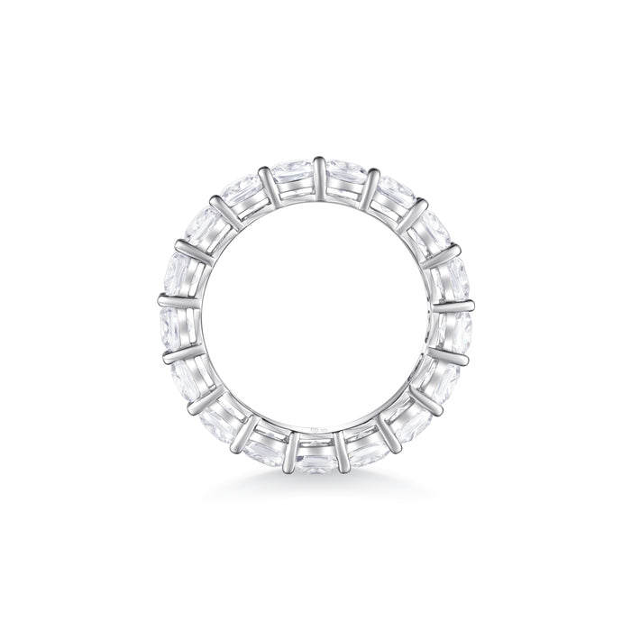 Elowen Cushion Diamond Wedding Ring