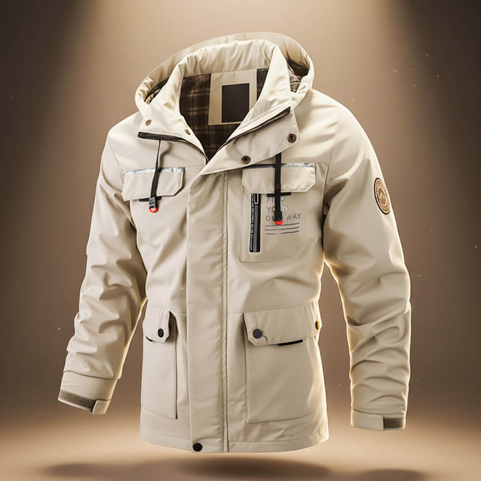 Explorer Hooded Winter Jacket  - By Qivii