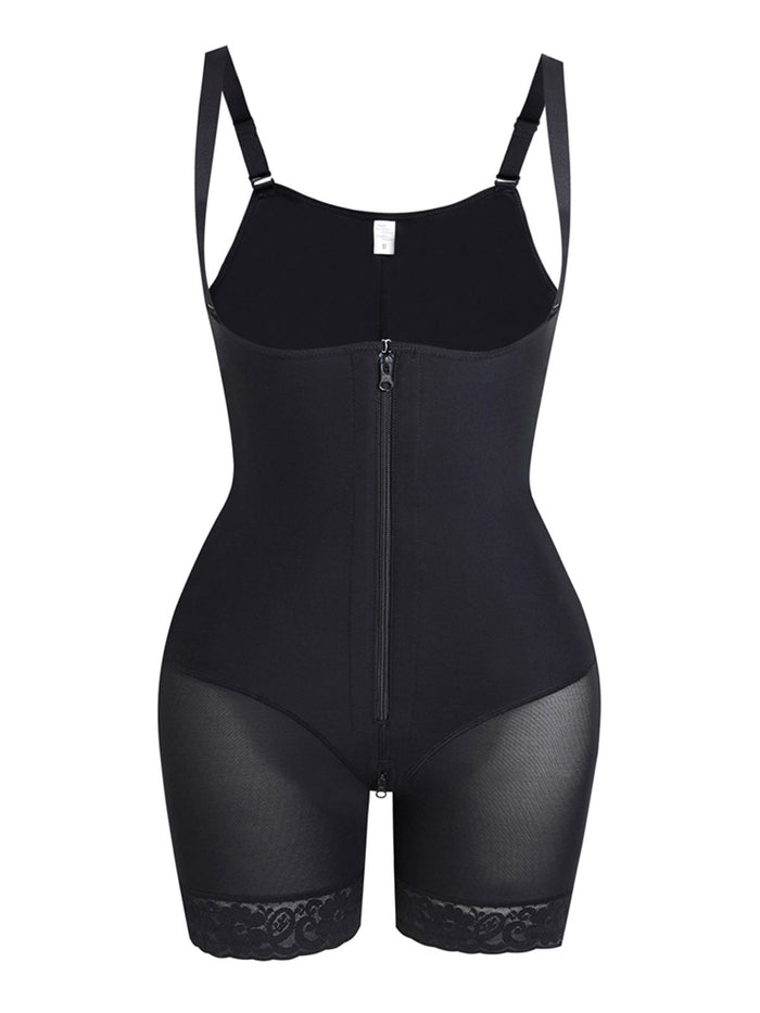 Fajas Colombianas Internal Hooks Invisible Tummy Control Zipper Underbust Shapewear - By Qivii