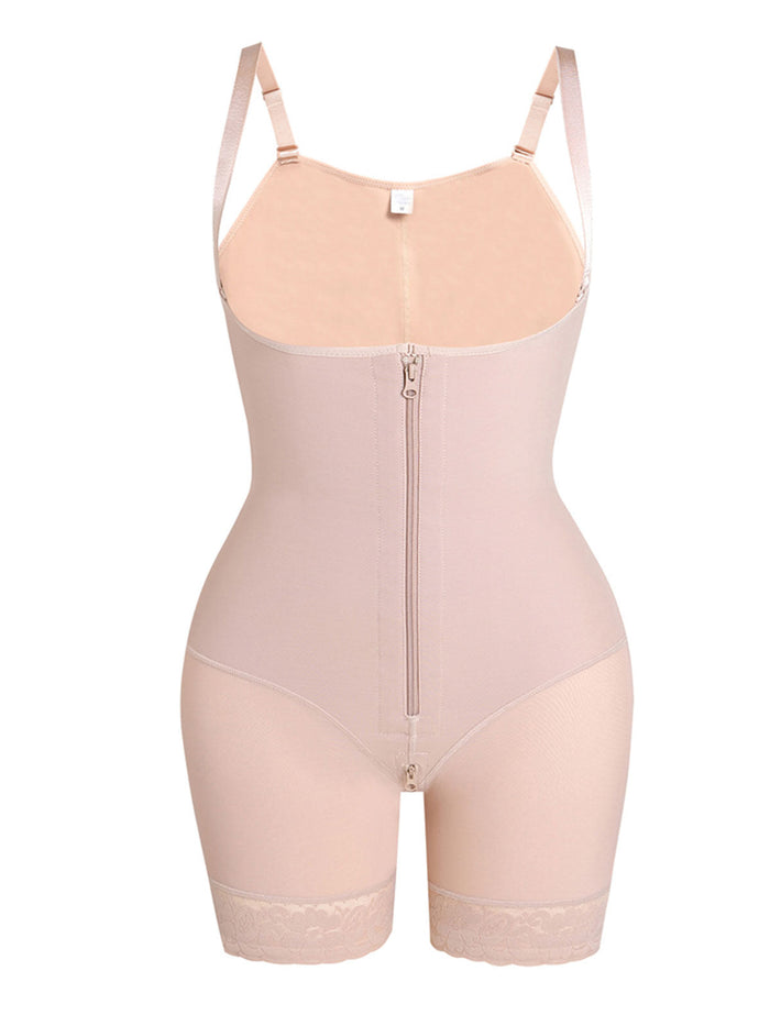 Fajas Colombianas Internal Hooks Invisible Tummy Control Zipper Underbust Shapewear - By Qivii