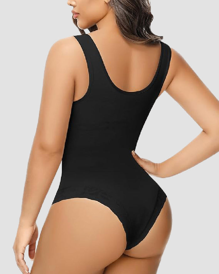 Fajas Colombianas Tummy Control Waist Trainer Open Bust Girdle Shapewear - By Qivii